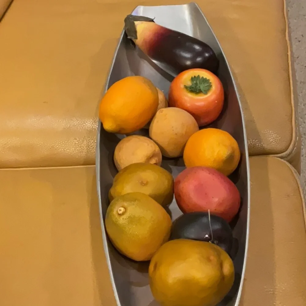 Realistic Artificial Faux Vegetables/Fruit Prop Display Lot/12 Staging Decor
